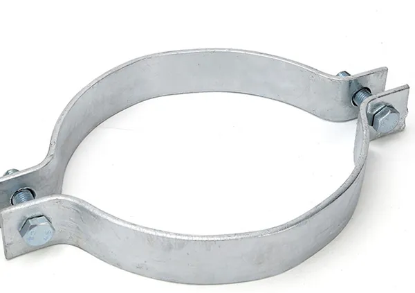 Hot Dip Galvanized Flat Iron Clamps, Clamps, Power Fittings, Single Suspension Clamps, Communication Equipment, Galvani photo-3