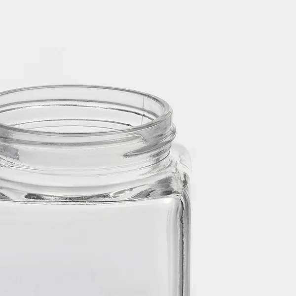 Glass Storage Jar With Lid, Universal for Kitchen/Home Use, Transparent & Practical, Super Hassle - Free for Fresh - Keeping and Storage photo-4