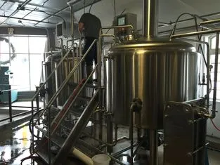 2000L Stainless Steel Jacketed Brewery Equipment with Double Layer Heat Preservation