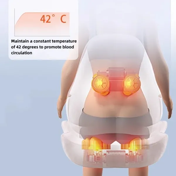Electric Kneading Back and Seat Massage Cushion MH-C068 photo-2