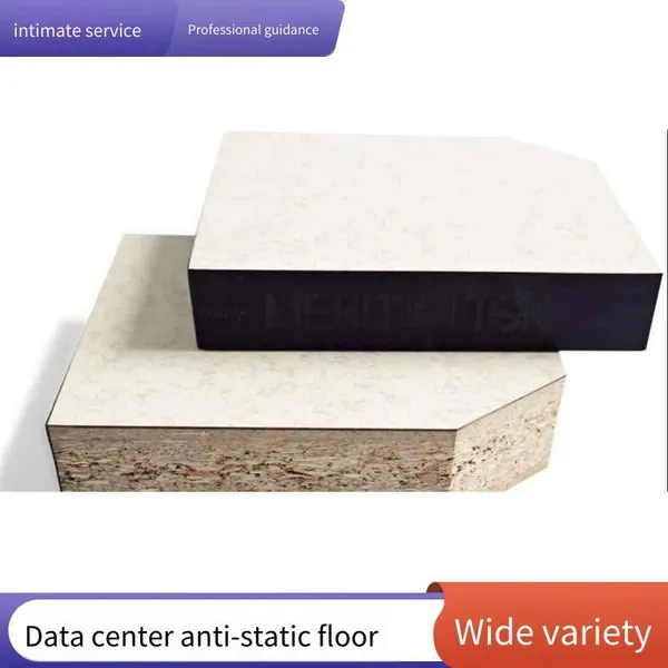 Wood-based Anti-static Raised Floor, Overhead Raised Floor for Computer Rooms and Monitoring Rooms, Particle Board Substrate 600*600 photo-4