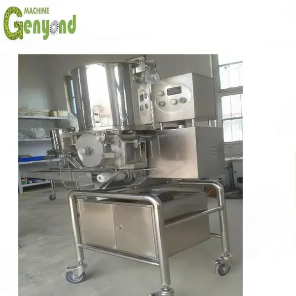 Full Automatic Cutlet Hamburger Form Meat Pie Chicken Nugget Make Burger Patty Machine photo-5