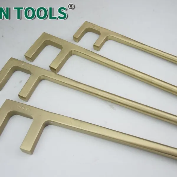 Non-Sparking F Valve Wrench 1-Year Warranty, Mill Test Report Included, Beryllium Bronze photo-4