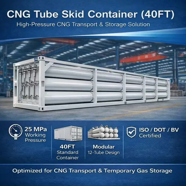 CNG Tube Skid Container