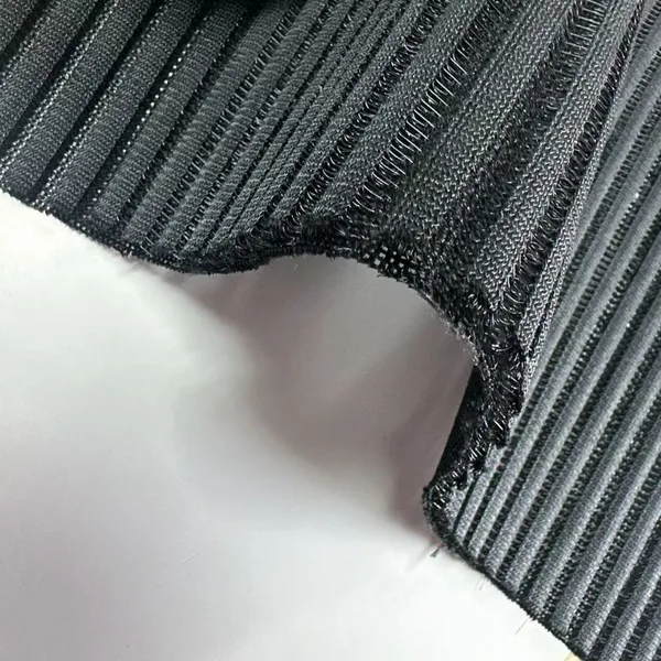 5MM Black 3D Stripe Spacer Fabric Weight of 550GSM With Great Burst Strength for Military Industry photo-2