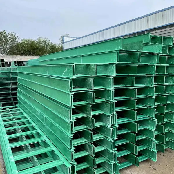 Customizable Anti-Corrosion FRP Ladder Cable Tray - Durable Trough Type for Industrial Use photo-4