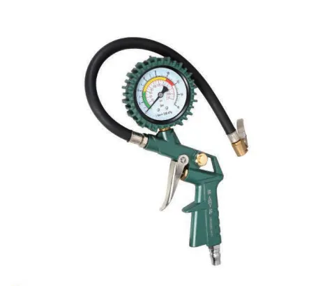 Oil Filled Tire Inflator Gauge Heavy Duty Air Pressure Gun for Vehicle Tire Monitoring