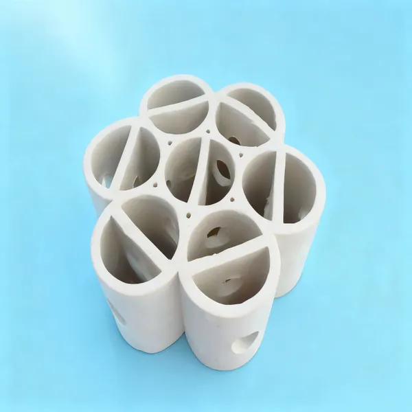 Pingxiang Daier Light Ceramic Combination Ring Structured Packing Replaceable for Petrochemical Distillation Absorption Scrubber