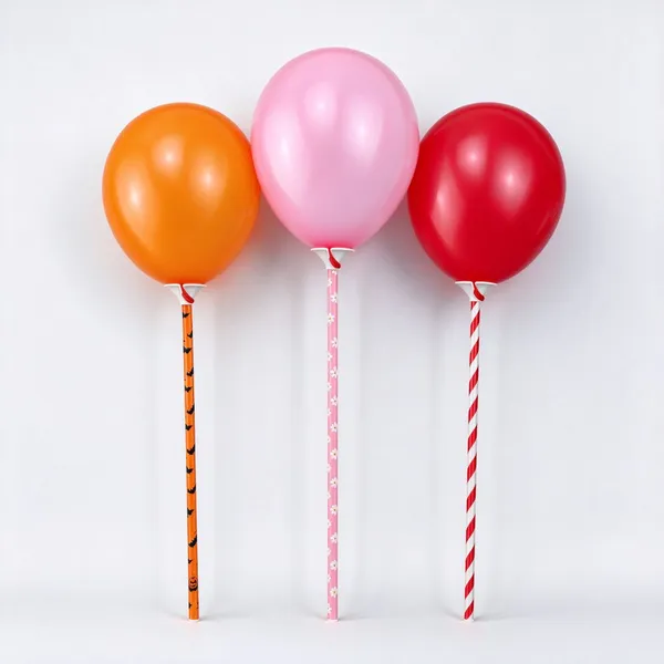Eco Party Supplies Molded Pulp Balloon Holder for Outdoor Events, Sugarcane Fiber Base Resists Moisture, PFAS-Free
