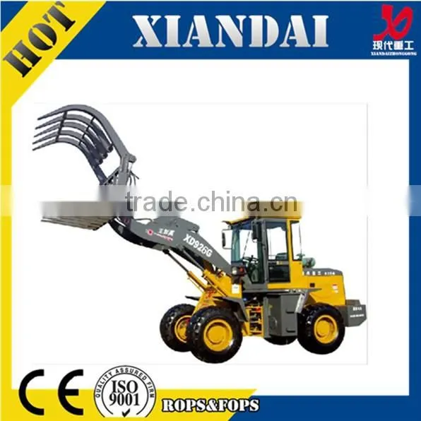 XD926G 2.0Ton Express Grass Grasp Loader Clamp With CE FOR SALE Multifuntional Farm Machinery Made in China photo-2
