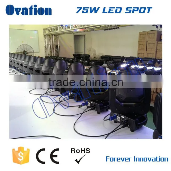 Top Selling Products 2015 75W LED Gobo Mini Moving Head Stage Lighting photo-5