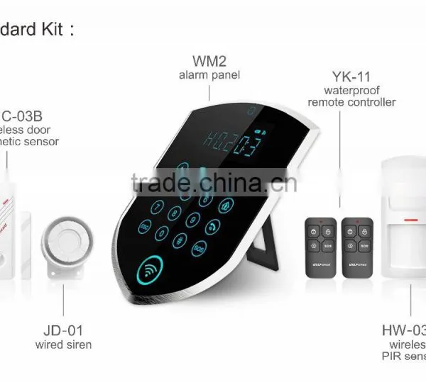 2015 New Wireless 3G Burglar Alarm System YL-007WM2 photo-3
