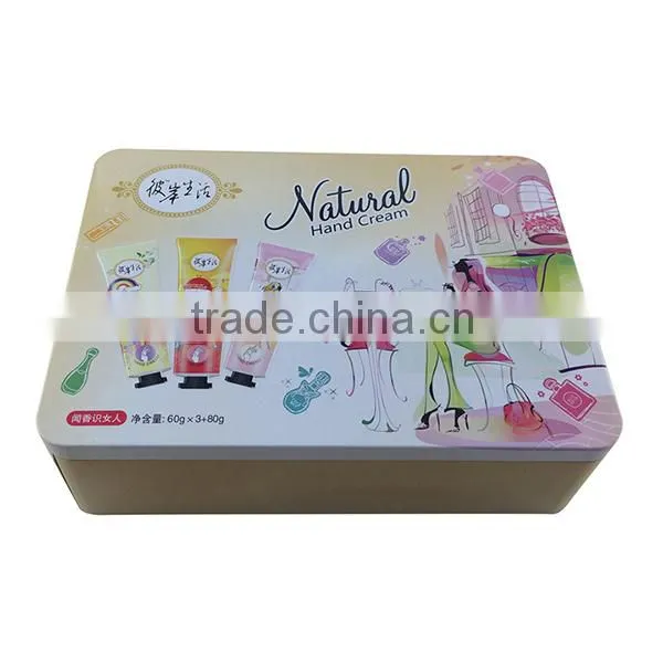 Large Rectangular Facial Mask Tin Containers,cookies Tin Cans,tin Can Packaging for Cosmetic photo-2