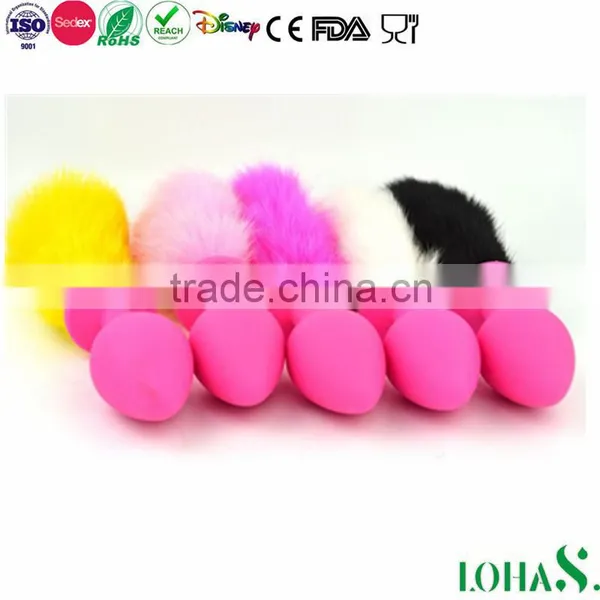 Good Quality Sextoys Silicone Fox/Horse Tail Anal Plug