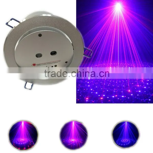 Double Hole 48 Patterns Ceiling Recessed dj Laser Lighting photo-4