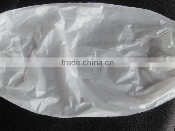 Machine Made Disposable Plastic PE Sleeve Cover Oversleeves 16" 18" photo-2