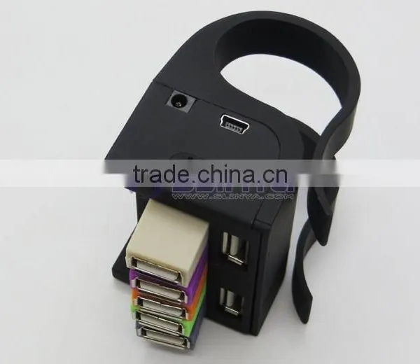 Multi-TT Mode Micro USB 7 Port Hub With Convenient Mini-B Connector photo-4