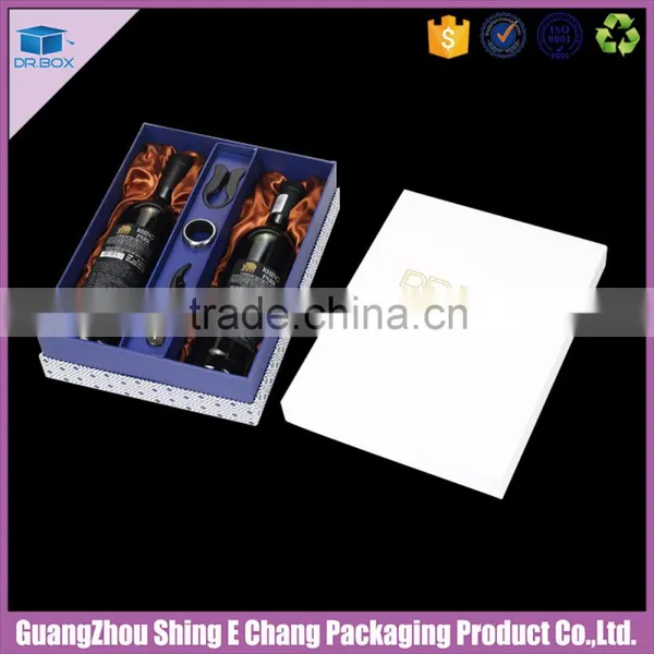 Manufacturer High End Cardboard Wine Carrier Box photo-4