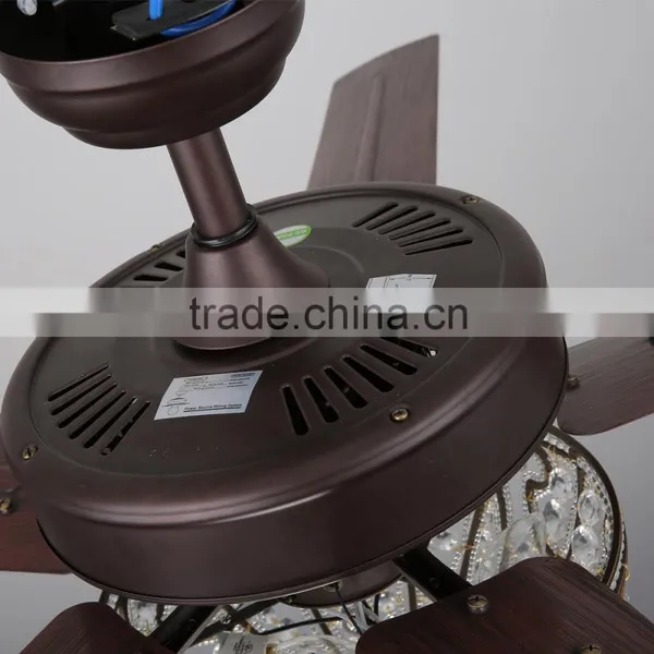 Brown Color Hand Pull Ceiling Fan photo-4