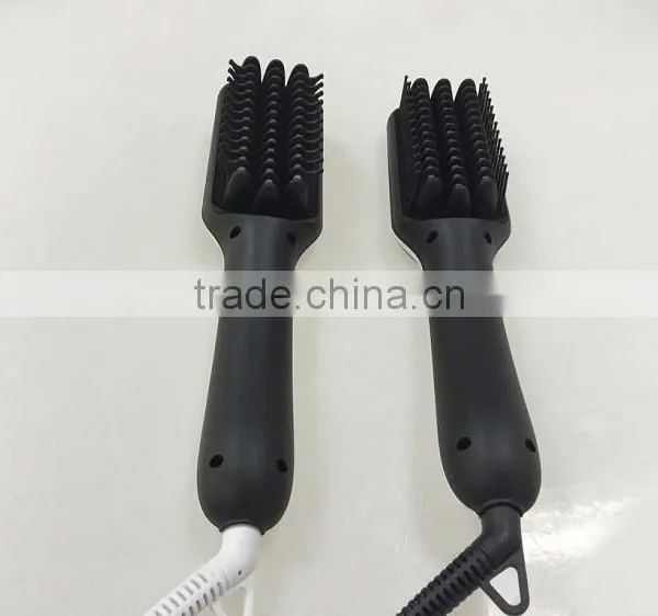 Newest Arrival Electric Profeessional Hair Straightener With Brush photo-3
