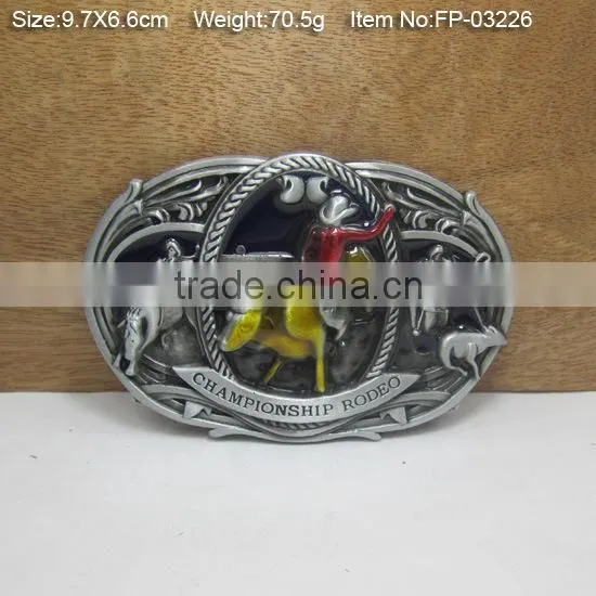 New Design Metal Men Plate Buckle and Belt Buckle photo-4