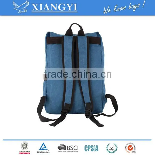 Vintage Canvas Backpack School Bag Travel Outdoor Bag Laptop Backpack Computer Backpack New Design in 2016 photo-2