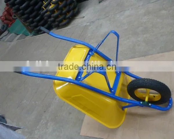 Metal Tray Air Wheel or Solid Wheel Popular Wheel Barrow in Africa photo-2