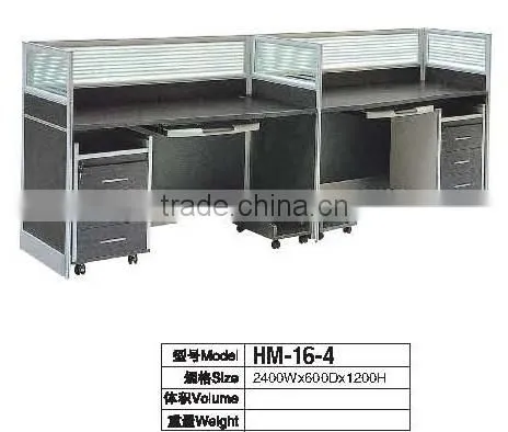 MDF Melamine Office Furniture Particle Board Computer Desk