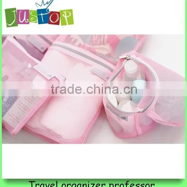 Mesh Style 4 in 1 Mesh Slim Bag Organizer for Travel
