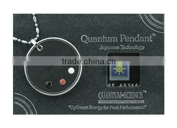Crystal Quantum Pendant With Scalar Energy + Germanium,Far Infrared,Negative Ion Stone + Stainless Steel Clasp photo-4