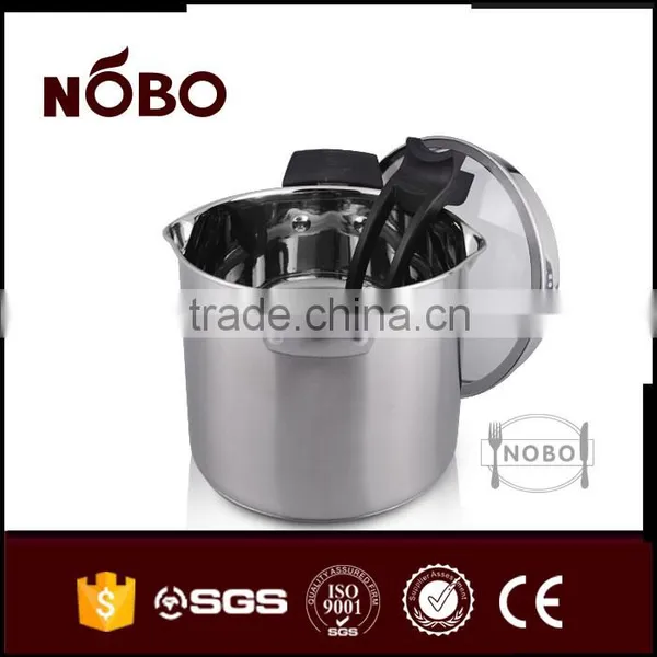 Eco-friendly,AMERICAN Popular High Quality Stainless Steel Saucepan Stock Pot photo-3