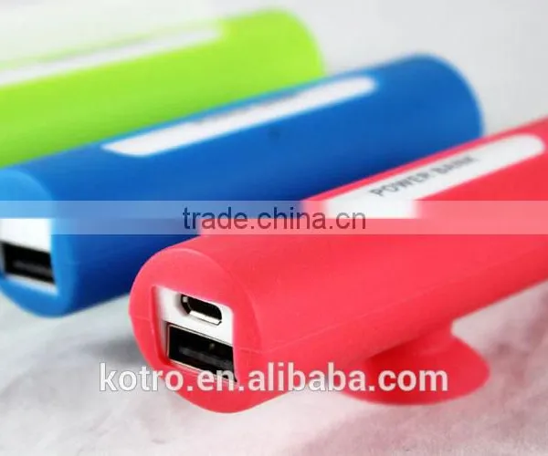 Mini 2 in 1 Silicone 18650 li Ion Battery Charger Holder 2000mah 2200mAh 2600mah Suction Cup External Power Bank Charger photo-3