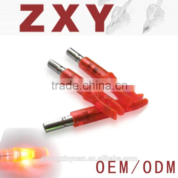 Hot Sale Hunting Arrow Nocks Lighted Led Arrow Nock Tail With Led Light OD6.2mm photo-3