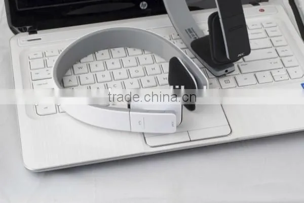 Noise Reduction Stereo Handfree Wireless Bluetooth Headphset for Mobile Phone photo-2