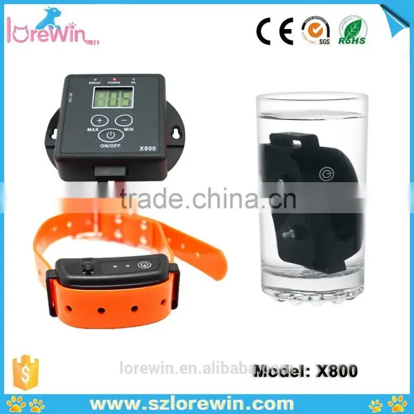 LCD Srceen Dog Pet Shock Collar Electric Fence Underground X-800 Electric Dog Fence photo-5