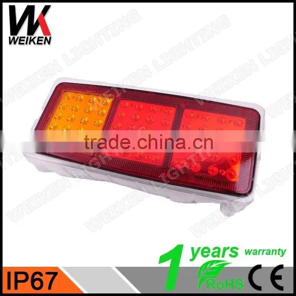 WEIKEN Auto Spare Parts Led Truck Tail Light Auto TailLight Car Tail Lights LED Rear Lights photo-2