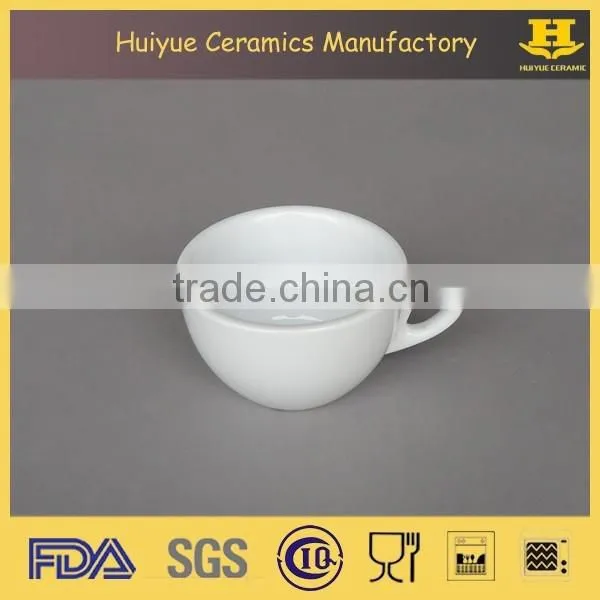 Cappuccino Cup, Cappuccino Cup With Saucer, 220ml Cappuccino Cup