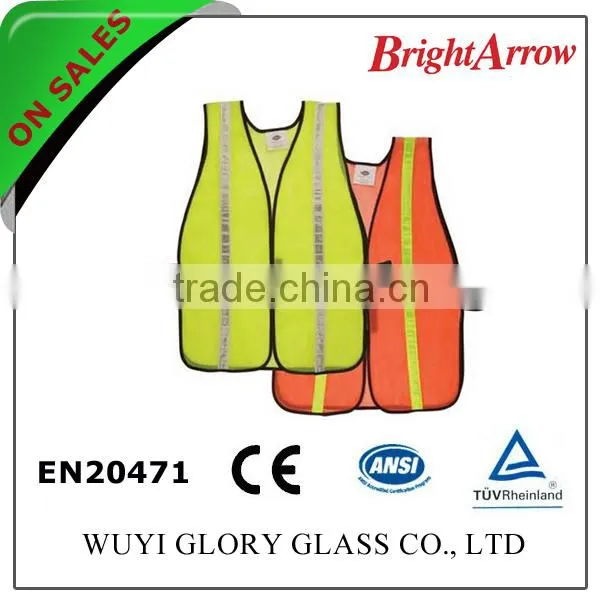100% Polyester EN 20471 Safety Reflective Boy's Hunting Security Vest for Usa From China