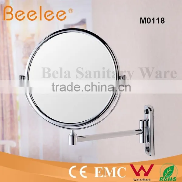 8 Inch Round Double Side Makeup Loupe Mirror Wall Mount Mirror photo-2