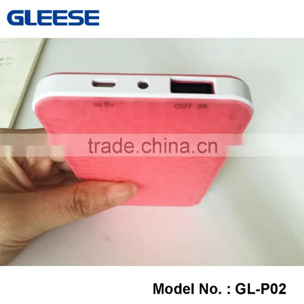 2016 Fashionable Design Power Bank 6000mah Slim Power Bank for Smart Phone photo-4