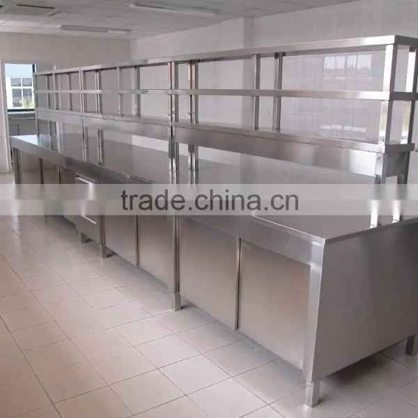 Stainless Steel Work Table With Wheels Laboratory Furniture photo-5