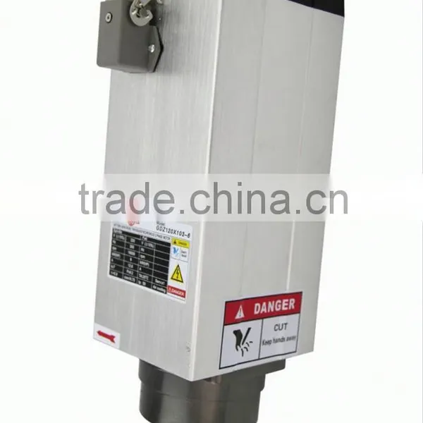 GDZ120x103-6 Toauto 18000rpm 6kw Engraving Machine Spindle Motor photo-3