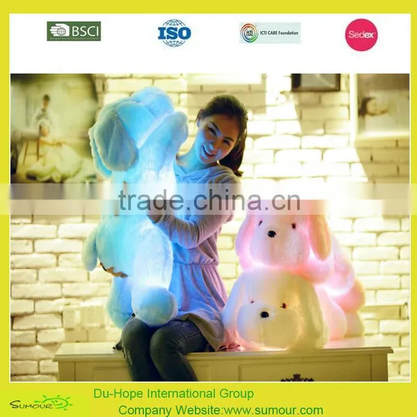 Costom Colorful LED Plush Toy