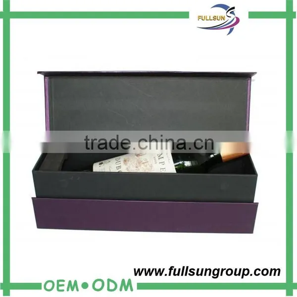 Luxury Silk Lined Bottle Wine Spirit Champagne Box photo-3