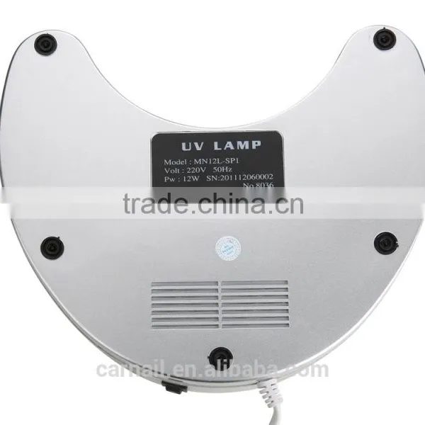 12w Moon Shaped CCFL UV Led Nail Lamp For Led Nail Gel Led Nail Lamp photo-5