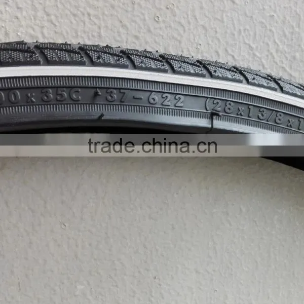 Bike Tyre 28x1 3/8x1 5/8 BICYCLE TYRE With Reflective Tape photo-4