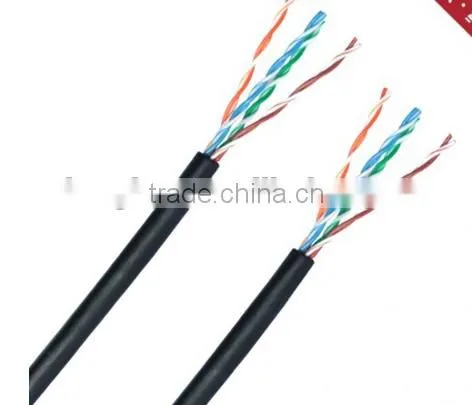 Cable Factory PVC Jacket Pure Copper Twisted Pair Cat 6 Networking Cable photo-4