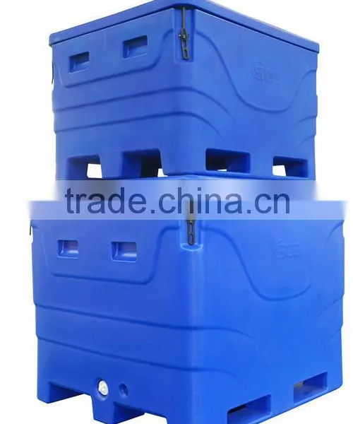 SCC 400/600/1000L Insulated Rotomolded Fish Tubs Fish Container photo-5