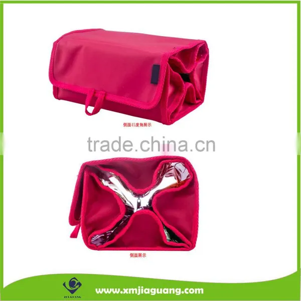 New Design Big Capacity Folding Fashion Cosmetic Bag Set Travel Hanging Toiletry Bag photo-4