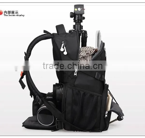 Hot New Products for 2015 Polyester Camera Backpack photo-4